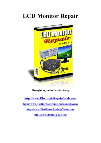 LCD MONITOR REPAIR