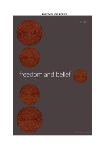 Freedom and Belief