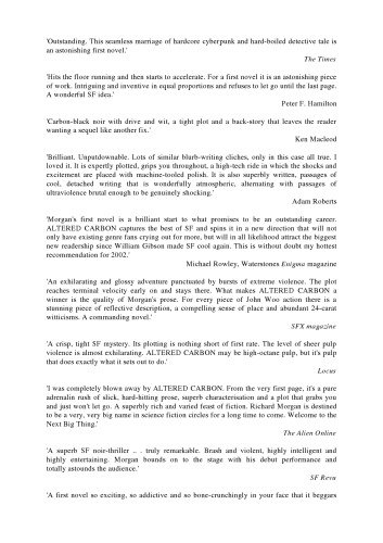 Altered Carbon: A Takeshi Kovacs Novel (Takeshi Kovacs Novels)