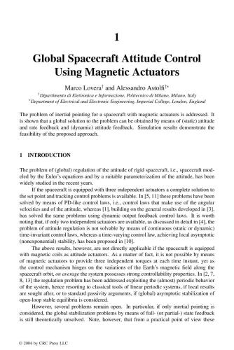 Advances in Dynamics and Control (Nonlinear Systems in Aviation, Aerospace)