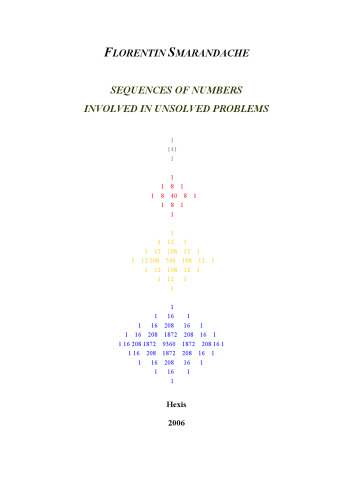 Sequences of Numbers Involved in Unsolved Problems