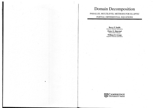 Domain Decomposition