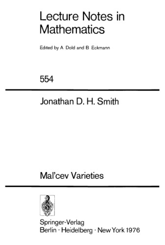 Mal’cev Varieties