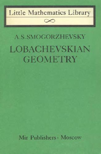 Lobachevskian geometry 