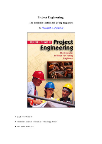 Project Engineering: The Essential Toolbox for Young Engineers