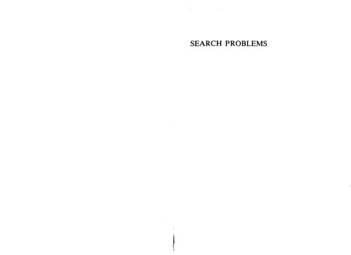 Search Problems (Wiley Interscience Series in Discrete Mathematics)