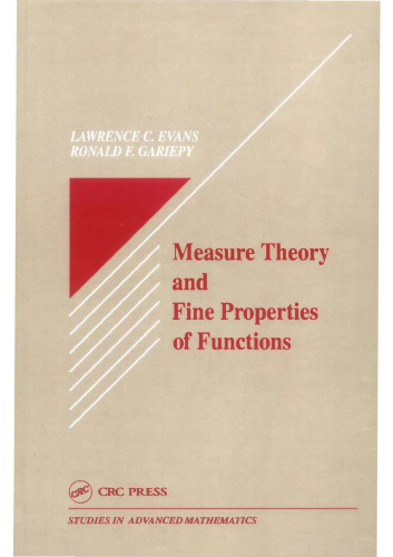 Measure theory and fine properties of functions