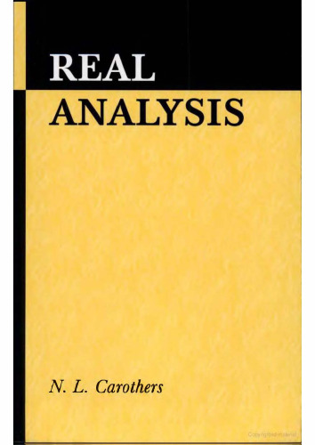 Real analysis