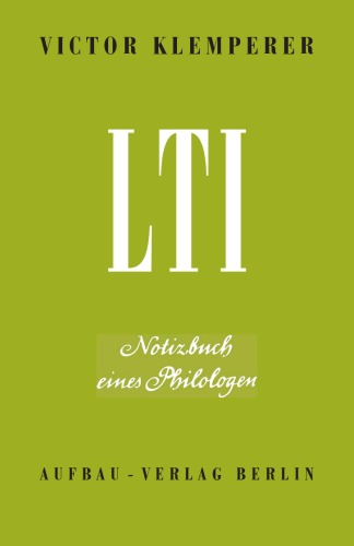 LTI: Notizbuch eines Philologen