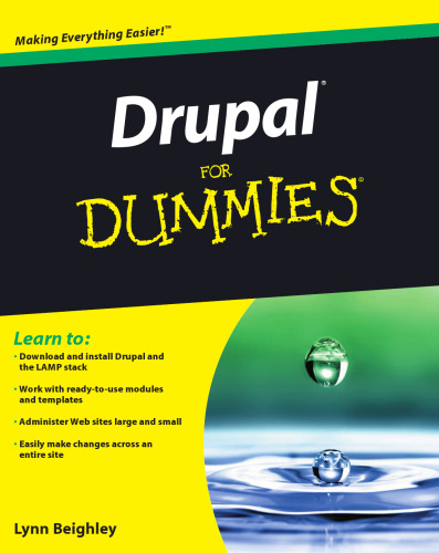 Drupal For Dummies