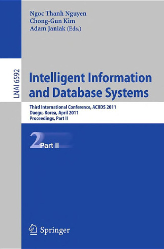 Intelligent Information and Database Systems: Third International Conference, ACIIDS 2011, Daegu, Korea, April 20-22, 2011, Proceedings, Part II