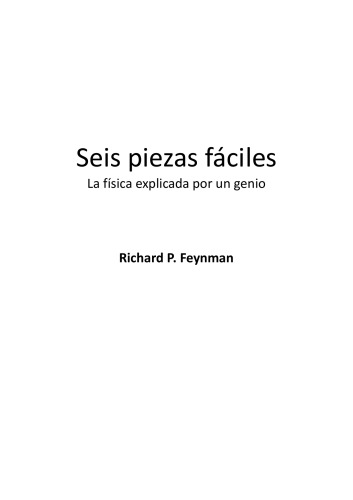 Seis piezas fáciles. La física explicada por un genio