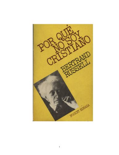 Por qué no soy cristiano