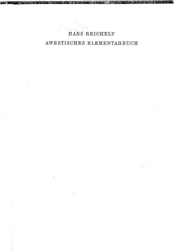 Awestisches Elementarbuch