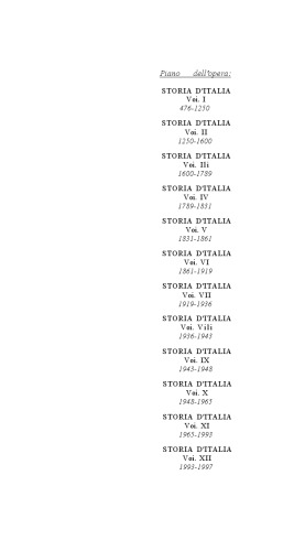 Storia d'Italia, Volume 12, 1993-1997
