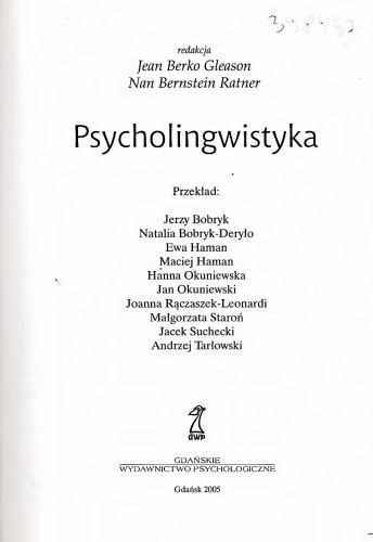 Psycholingwistyka