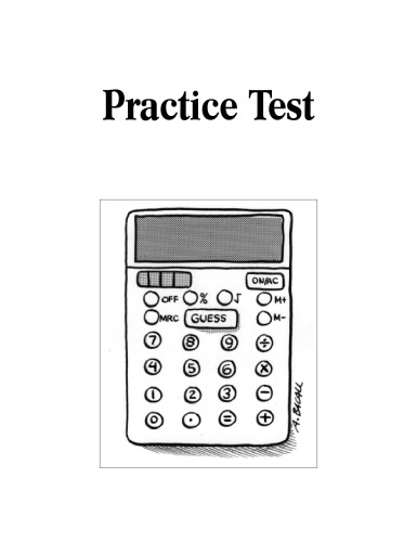 Practice Test Papers