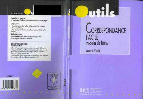 Correspondance facile : Modèles de lettres, correspondance privée et courrier d'affaires
