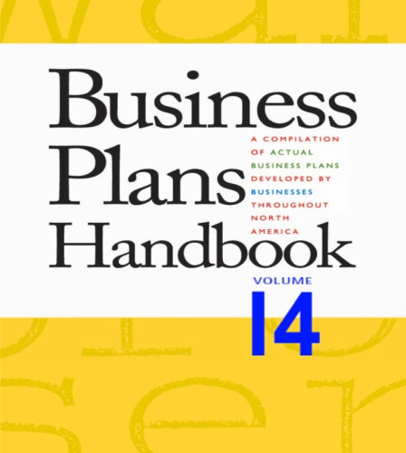 Business Plans Handbook, Volume 14