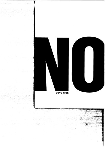 No by Boyd Rice