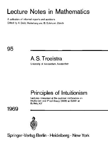 Principles of Intuitionism