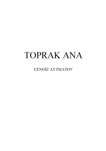 Toprak ana