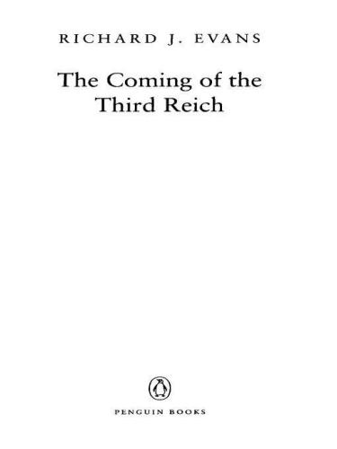 The Coming of the Third Reich