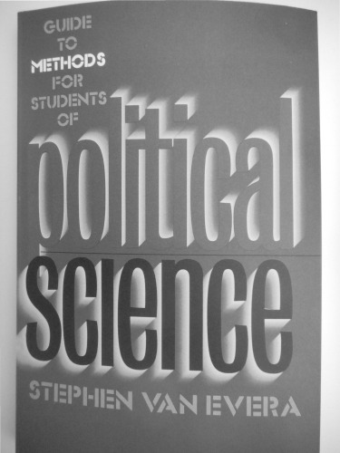 Guide to methods for students of political science