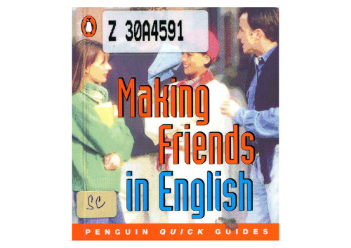 Penguin Quick Guides: Making Friends in English (Penguin English)