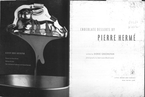 Chocolate Desserts by Pierre Hermé