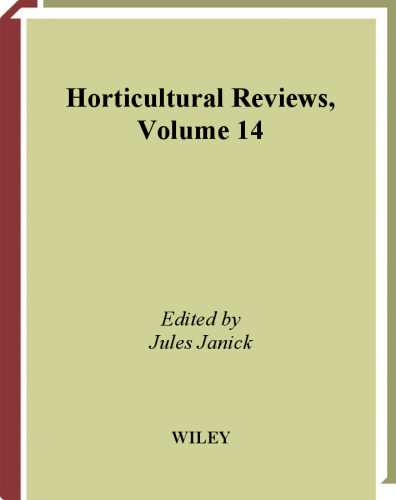 Horticultural Reviews (Volume 14)