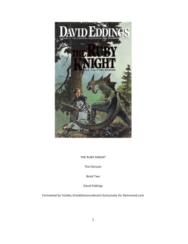 The Ruby Knight: Book Two of the Elenium