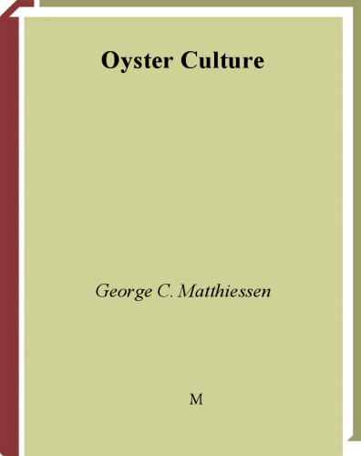 Oyster Culture: Fishing News Books Series