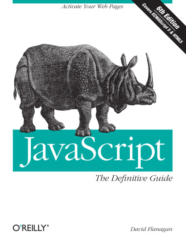 JavaScript: The Definitive Guide, 6th Edition