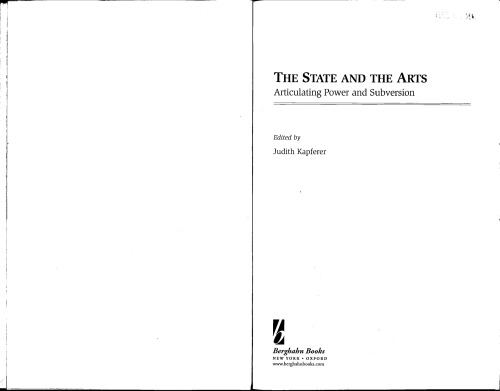 The State and the Arts: Aestheticizing State Power