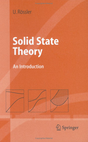 Solid State Theory: An Introduction