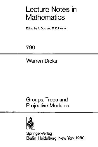 Groups, Trees and Projective Modules