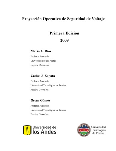 Proyección operativa de seguridad de voltaje