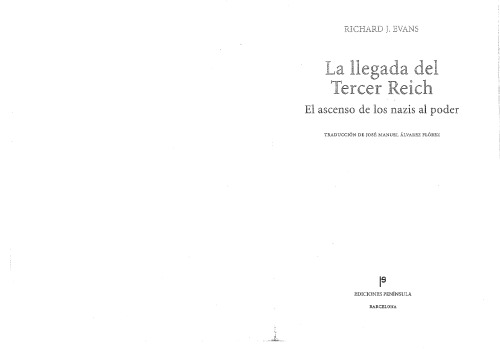 La llegada del Tercer Reich