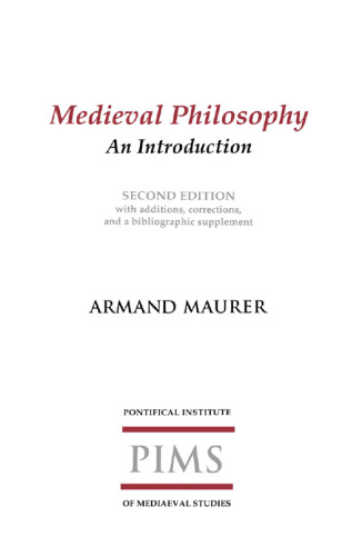 Medieval philosophy