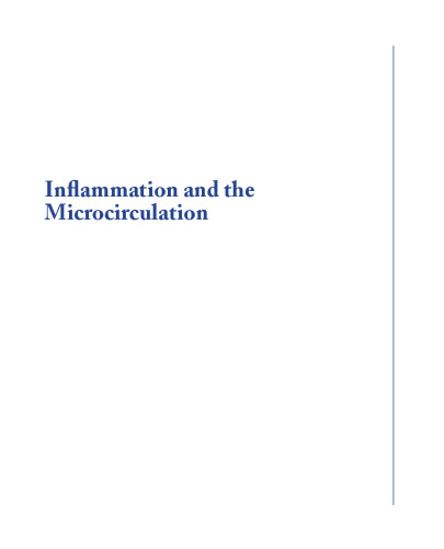 Inflammation and the Microcirculation