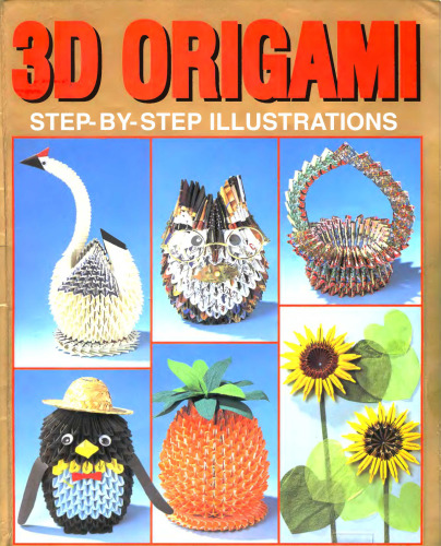 3D Origami: step-by-step illustrations