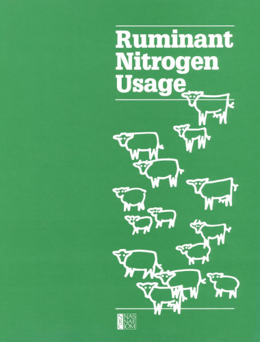 Ruminant nitrogen usage