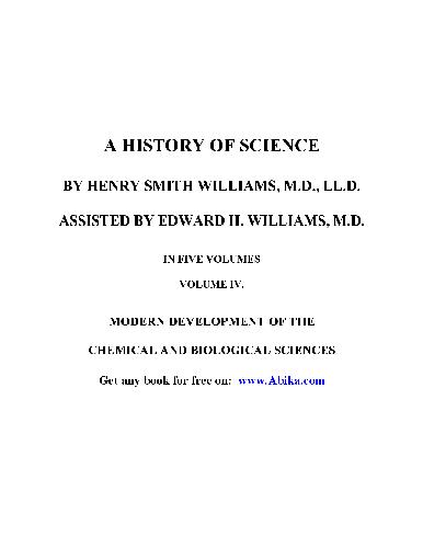 A History of Science