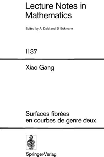 Surfaces fibrées en courbes de genre deux