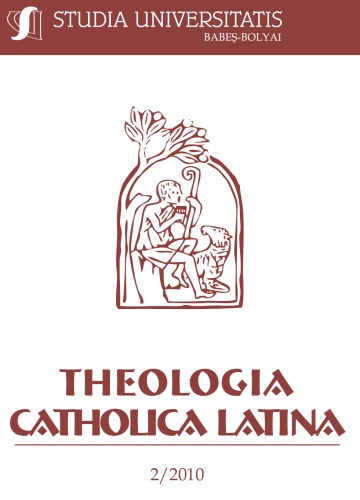 STUDIA THEOLOGIA GRAECO-CATHOLICA VARADIENSIS nr. 1 2010