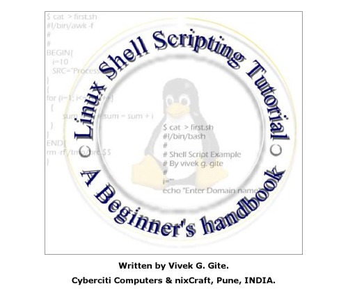 Linux shell scripting tutorial : A beginner's handbook