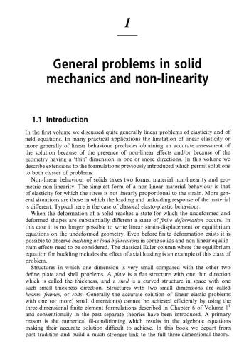 Finite Element Method: Volume 2