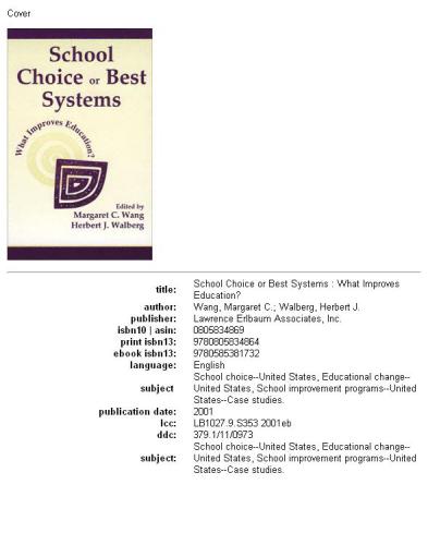 School choice or best systems: what improves education?