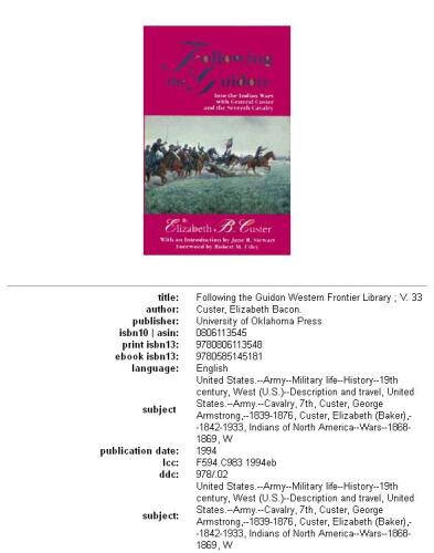 Following the guidon